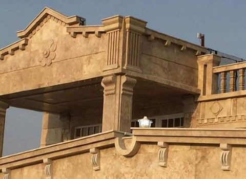 تصویر 3 از قیمت خرید سنگ ساختمانی نما تراورتن + فروش ویژه